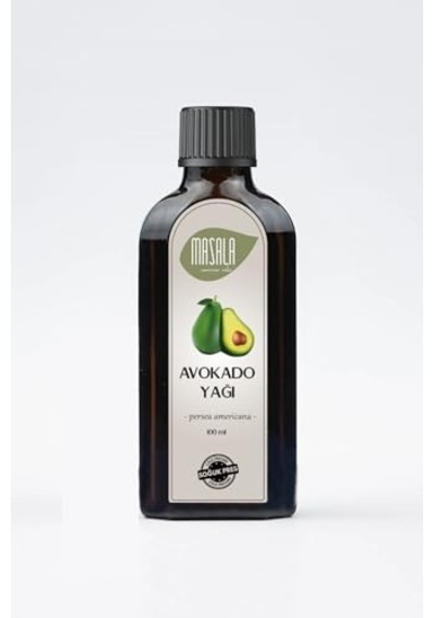 Ayrex Masala Saf Avokado Yağı 100 Ml. Soğuk Pres İçilebilir Avocado Oil