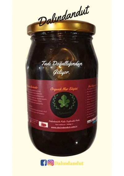 Yeni Mahsül Doğal Organik Nar Ekşisi 500 Gr 500 G