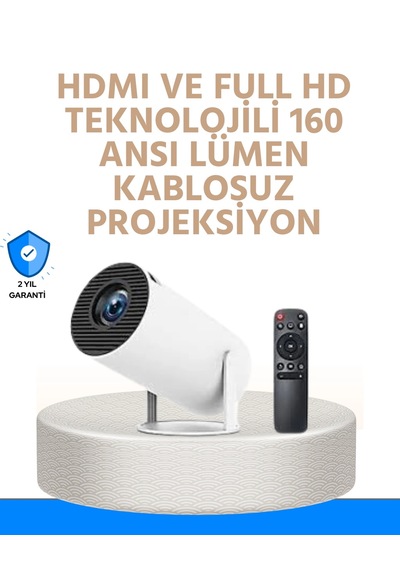 Kablosuz Ve Kablolu Bağlantı Seçenekli Ev Tipi Projeksiyon 62885267