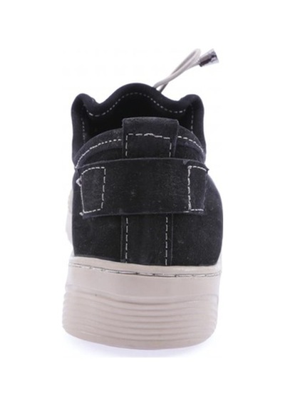 Dgn 1031 Kadin Bağcikli Casual Ayakkabi 1031-2224-R1627 Siyah Nubuk