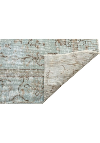 Gerçek El Dokuma Eskitme Vintage Halı 179 X 245 Cm F1239
