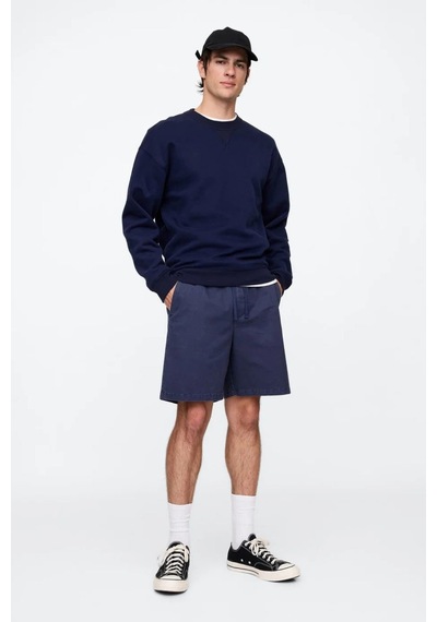 Gap Erkek 7" Essential Pull-on Khaki Lacivert Şort-14654