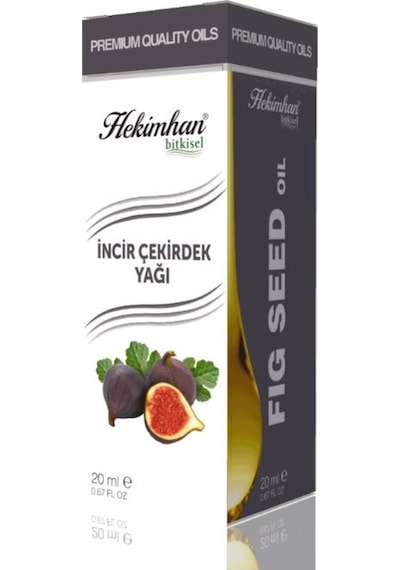 Hekimhan Bitkisel İncir Çekirdeği Yağı 20 ML