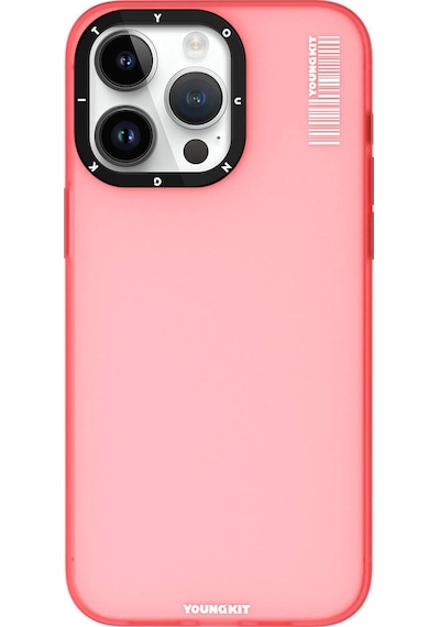 Apple Uyumlu iPhone 15 Pro Max Kılıf Buzlu Mat Tasarım Youngkit Hidden Sand Serisi Kapak