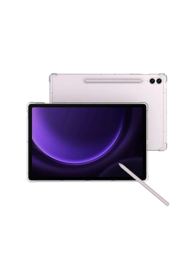Samsung Galaxy Tab S10+ Plus 12.4 Inç Tablet Uyumlu Silikon Kılıf Şeffaf Köşe Korumalı Sm-x820 Kılıf