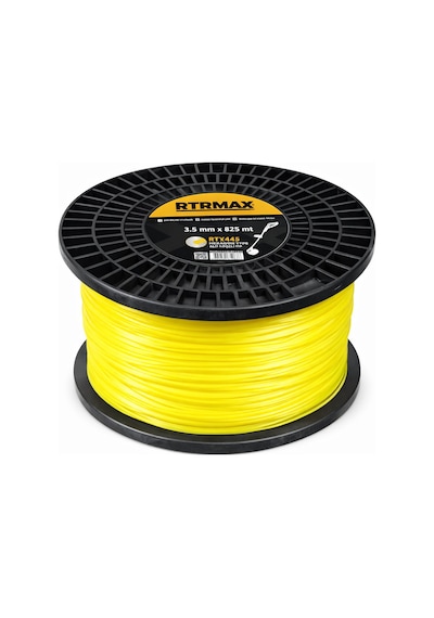 Rty445 Tırpan Misinası Altıgen Sarı 3.5 Mm X 825 Mt