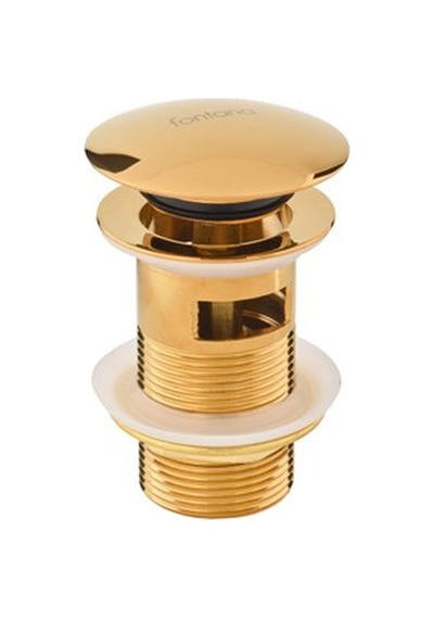 Dr-02 Gold Sifon Üst Takımı Tahliye Delikli Altın