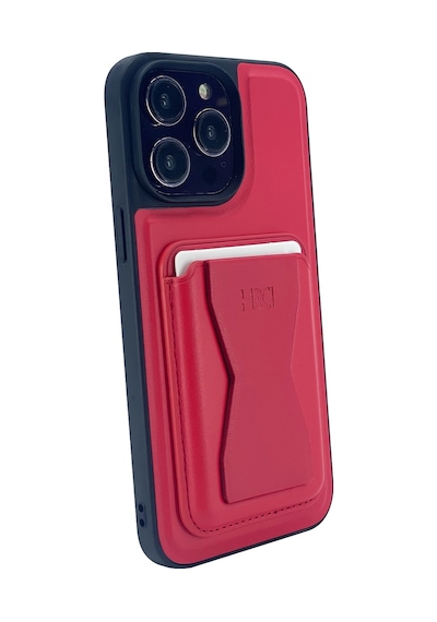 Nettech Apple Uyumlu iPhone 14 Pro Deri Purse Seri Arka Koruma