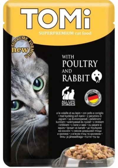 Superpremium Pouch Tavşanlı Ve Kümes Hayvanlı Yetişkin Kedi Konservesi 100 Gr