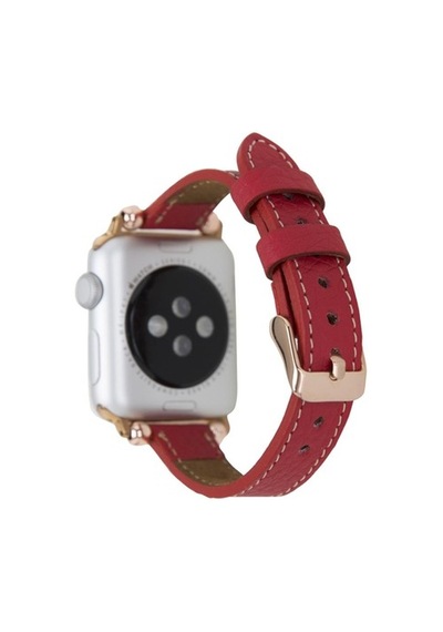 Bouletta Apple Watch Uyumlu Deri Kordon 38-40-41Mm Ferro Erc2 Kır