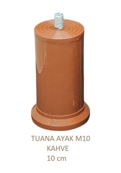 Tuana Ayak 10 cm M10 Cıvatalı Kahve