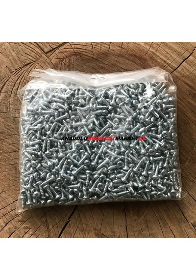 Mini Sac Vidası Menteşe Vidası Tavla Klips Vidası 2.9X9.5 MM 1Pk