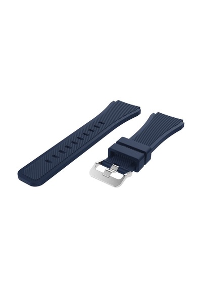 Samsung Uyumlu Gear S3 Kordon Frontier & Classic Silikon Kayış