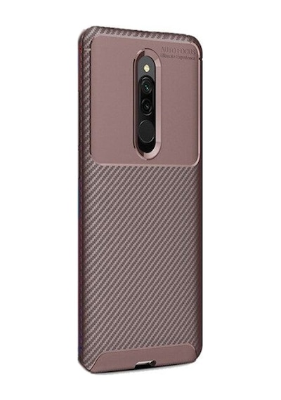 Xiaomi Redmi 8 Kılıf Negro Karbon Dizayn Silikon