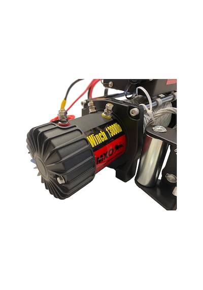 Mxo 13000 Lb Çelik Halatlı 12v Kollu Tambur 26mt Halat