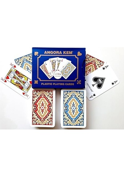 Angora Plastik Iskambil Kağıdı,biriç Oyun Kağıdı,playing Cards, Olympos