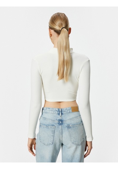 Koton Crop Hırka Fermuarlı Dik Yaka Fitilli Viskon Karışımlı Beyaz 4sak30032ek 4SAK30032EK000 Beyaz Koton Crop Hırka Fermuarlı Dik Yaka Fitilli Viskon Karışımlı Beyaz 4sak30032ek 4SAK30032EK000 Beyaz