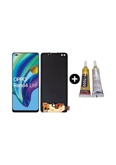Te Oppo Reno 4 Lite A Kalite Lcd Dokunmatik Ekran + B7000