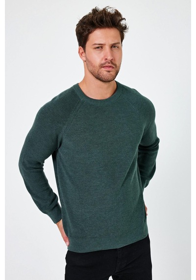 Alexander Gardi Alexandergardı Bisiklet Yaka Regular Fit Kazak E24-eze-07 001