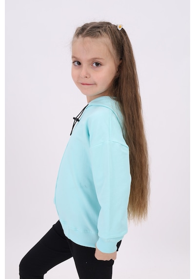 Toontoy Kız Çocuk Sweatshirt Pudra