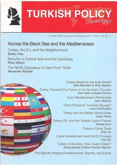 Turkish Policy Quarterly Vol.10 No:2