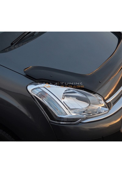 Citroen Berlingo Kaput Rüzgarlığı Parlak Siyah 3.2 Mm Kalın Plast