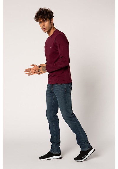 Vigoss Battal Erkek Sweatshırt B44221-03370 Mürdüm