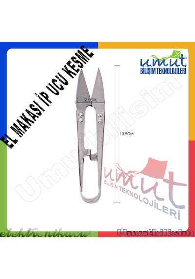 Tekstil Ip Temizleme Makası Paslanmaz Temizleme Balıkçı Makası