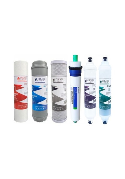 Piksel Aqua 10 Aşama Açık Kasa Su Arıtma Cihazı Filtresi