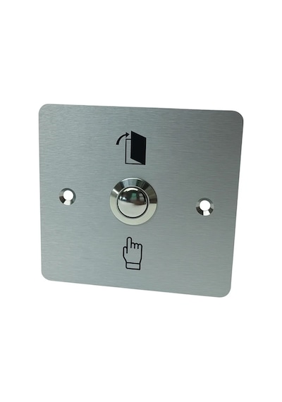 Lockway Çıkış Butonu, Exit Buton / Sıva Atı Mavi Led