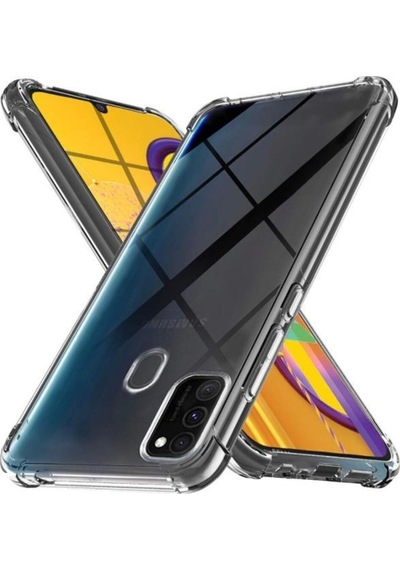 Galaxy M30S Köseleri Airbagli Anti Sok Seffaf Zirh Kilif 399034734