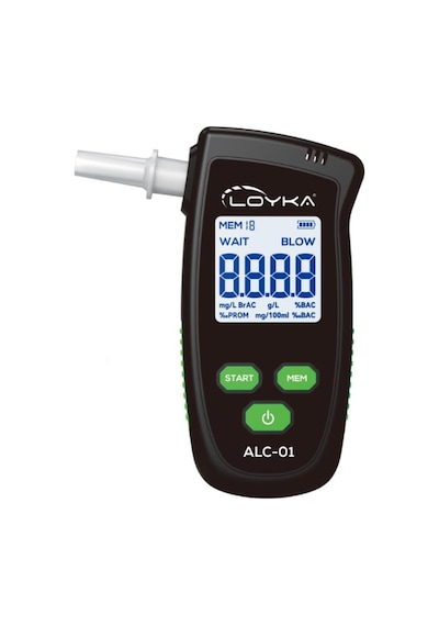 Loyka Alc-01 Dijital Alkolmetre / Hassas Promil Ölçüm Cihazı
