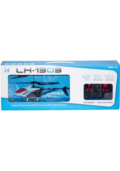 Lh1303 Kumandalı  Işıklı Helikopter 21 CM -Can