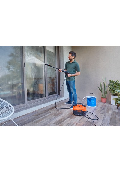 Black&decker BEPW1300H-QS 1300 Watt 110 Bar Basınçlı Yatay Yıkama Makinesi