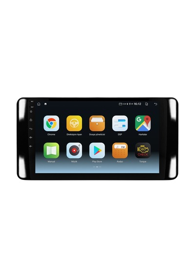Skoda Scala Android Multimedya Sistemi 2021+ Crv-4946xa Piano Black Çerçeve 10"
