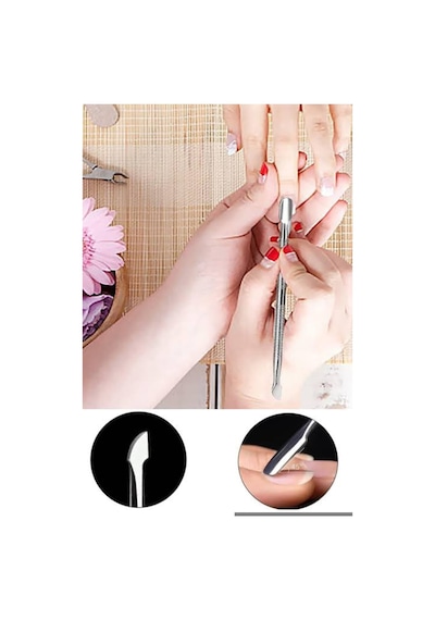 Yıwu Tırnak Eti İtici & Düzeltici Ergonomik Çelik Tasarım 4 Parça