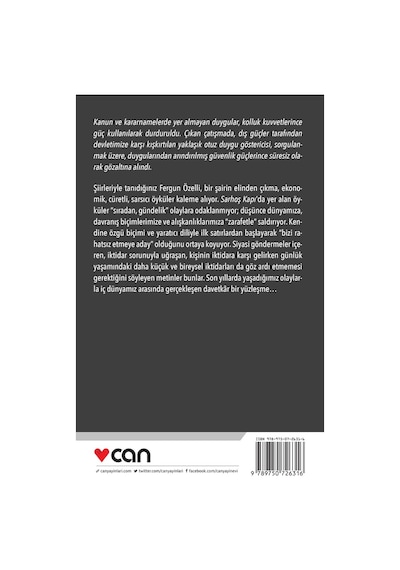 Sarhoş Kapı - Fergun Özelli - Can Yayınları