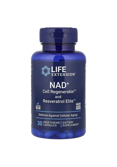 Life Extension Nad+ Cell Regenerator And Resveratrol Elite Fisetin Brain & Cognitive 30 Veg Cap Aromasız