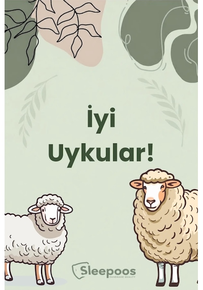 Sleepoos Pamuk Bebek Yastık ve Yorgan Takımı