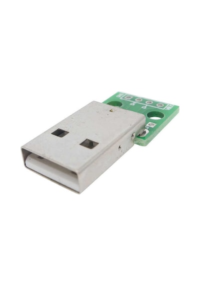Alkatronik-Usb Male To Dip Çevirici Pcb