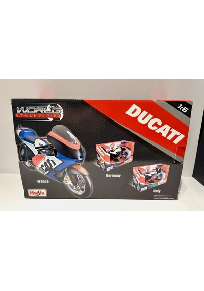 1/6 Ölçek Ducati 2011 France Diecast Model Motosiklet - Maisto