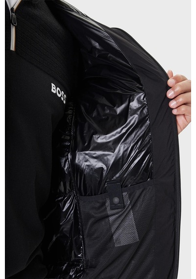 Boss Erkek Parka 50543963 001 Siyah Siyah