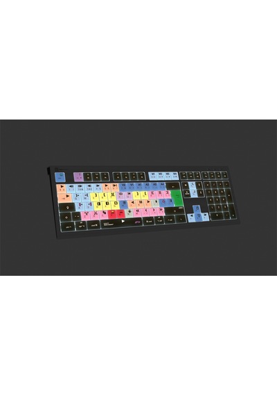 Logickeyboard LKB-MCOM4-A2M Avid Media Composer Kablolu Mac Astra 2 Arka Aydınlatmalı Klavye