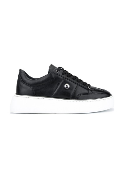 Tamer Tanca Erkek Hakiki Deri Siyah Sneakers & Spor Ayakkabı 352 24110 Erk Ayk Y26 Sıyah Dr