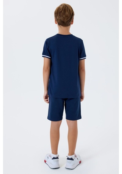 U.s. Polo Assn. Erkek Çocuk Lacivert Bermuda Takım 5274-49801 Lacivert