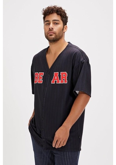 Bad Bear Homer 24.01.30.001s Siyah Erkek Gömlek Siyah