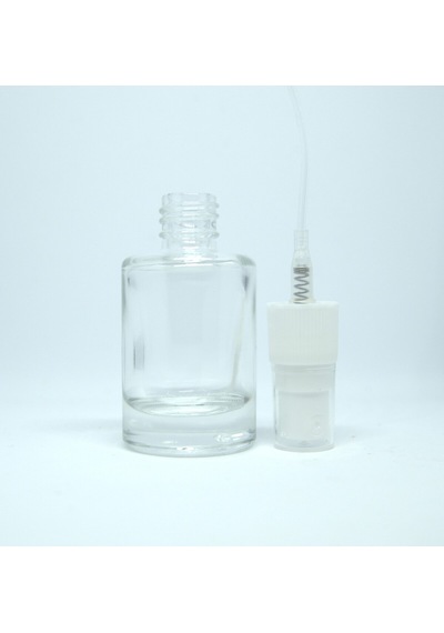 Boş Parfüm ve Kolonya Şişesi 12 ML 5 Adet Boş Plastik Beyaz Sprey