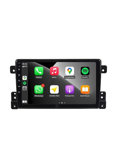 Suzuki Vitara - Araç Multimedya Ekran - 6gb 128gb - S - Black - 2006 - 2012 - 9 Inch - Upg - Myway 9"