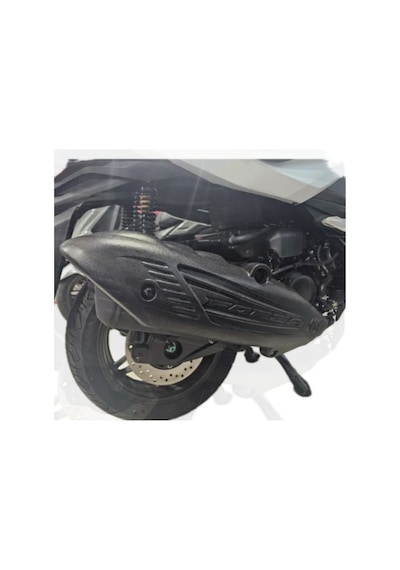 Modimot Egzoz Koruma - Honda Forza 250 2023-2024 Siyah