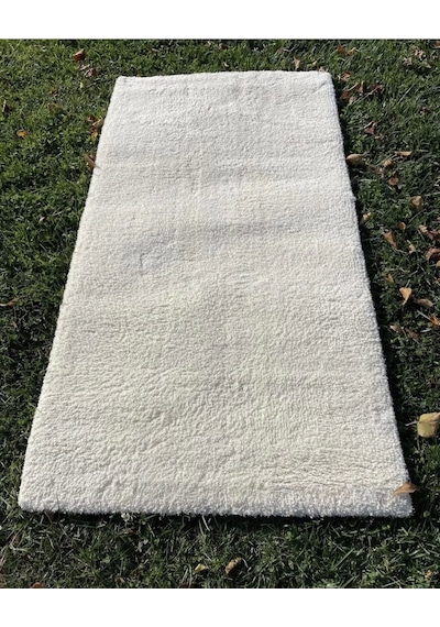 Hoom Rugs Shaggy 1006 Beyaz Modern Shaggy Halı
